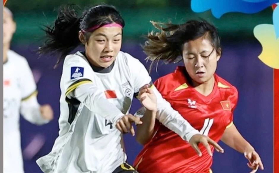 U17 nữ Việt Nam thua Trung Quốc 0-3 ở giải châu Á U17 nữ Việt Nam thua Trung Quốc 0-3 ở giải châu Á