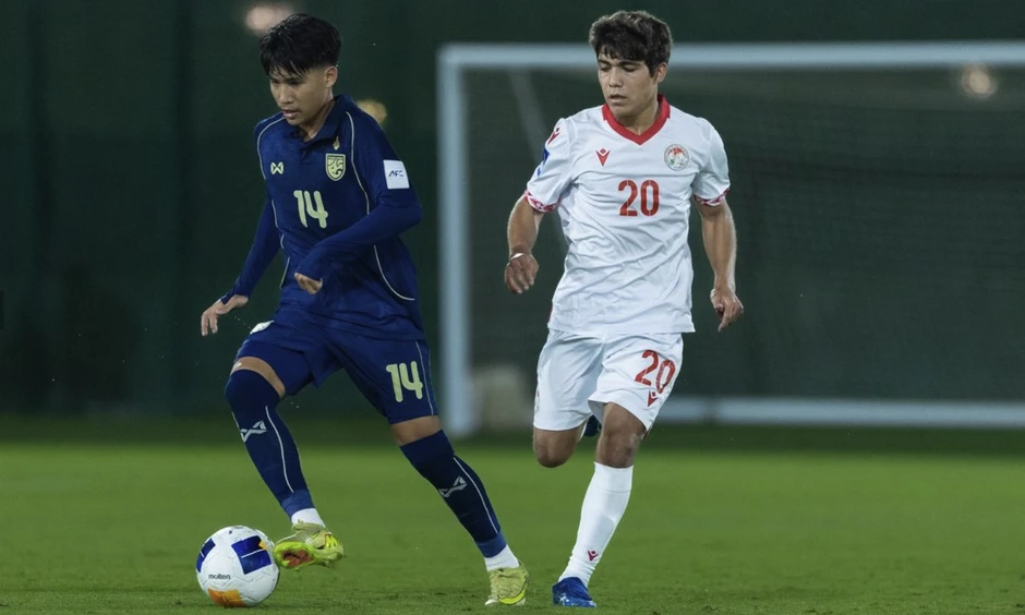 U17 Thái Lan thua trắng trận ra quân VCK U17 châu Á U17 Thái Lan thua trắng trận ra quân VCK U17 châu Á