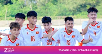 U17 Việt Nam hủy diệt Timor Leste 10-0