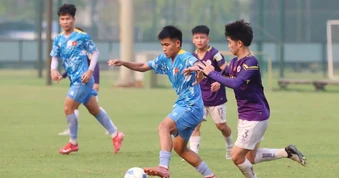 U17 Việt Nam thắng đậm U17 Hà Nội, sẵn sàng chinh phục giải Đông Nam Á