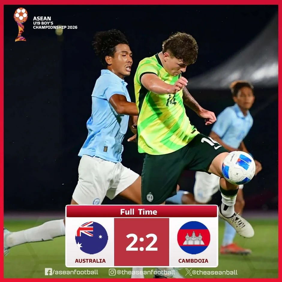 U19 Việt Nam bị loại, xác định các cặp đấu bán kết U19 Đông Nam Á 2026 U19 Việt Nam bị loại, xác định các cặp đấu bán kết U19 Đông Nam Á 2026