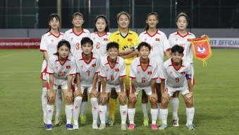 U20 nữ Việt Nam thua đậm Trung Quốc ở giải châu Á