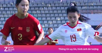 U20 nữ Việt Nam thua đậm Trung Quốc