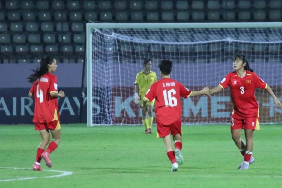 U20 nữ Việt Nam vào tứ kết giải châu Á, gặp thử thách cực đại U20 nữ Việt Nam vào tứ kết giải châu Á, gặp thử thách cực đại