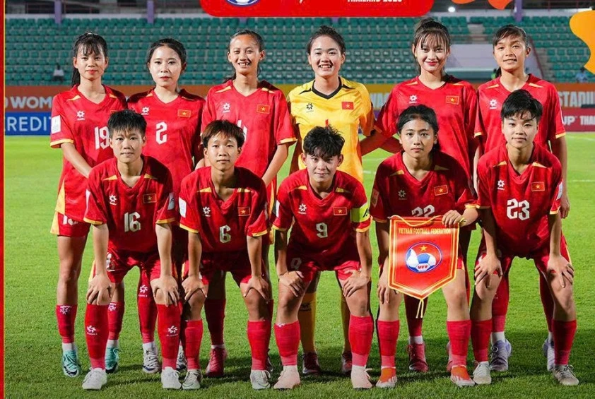 U20 Việt Nam lần thứ hai vào tứ kết U20 nữ châu Á U20 Việt Nam lần thứ hai vào tứ kết U20 nữ châu Á