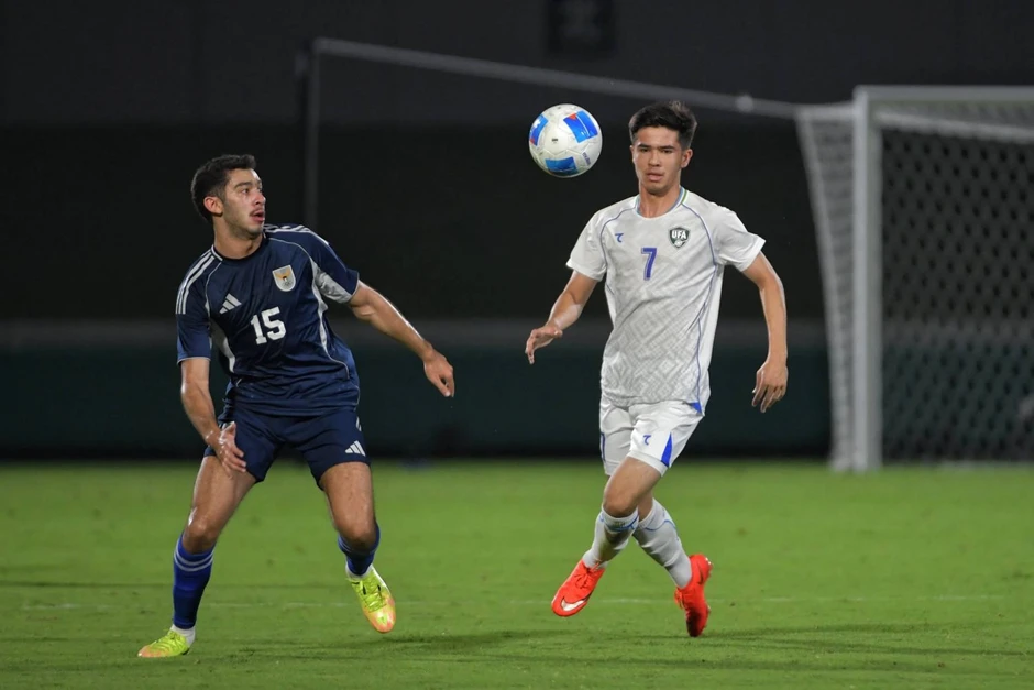 U23 Uzbekistan chơi thiếu người vẫn thắng dễ trước trận gặp U23 Việt Nam