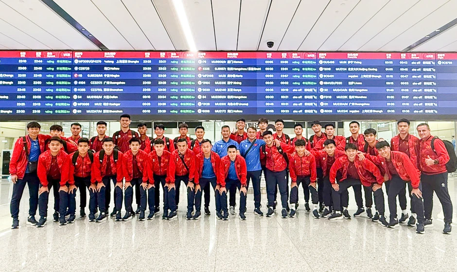 U23 Việt Nam tới Trung Quốc, sẵn sàng đấu Thái Lan, Triều Tiên