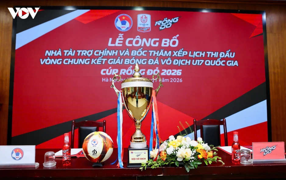 VCK U17 Quốc gia 2026 treo thưởng gần 300 triệu đồng VCK U17 Quốc gia 2026 treo thưởng gần 300 triệu đồng