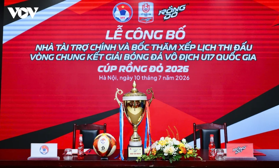 VCK U17 Quốc gia 2026 treo thưởng gần 300 triệu đồng VCK U17 Quốc gia 2026 treo thưởng gần 300 triệu đồng