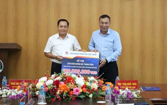 VFF hỗ trợ địa phương phát triển bóng đá trẻ, hướng tới đăng cai giải quốc gia