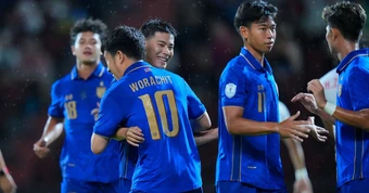Video bóng đá Thái Lan vs Myanmar: VAR tặng quà 'Voi chiến'