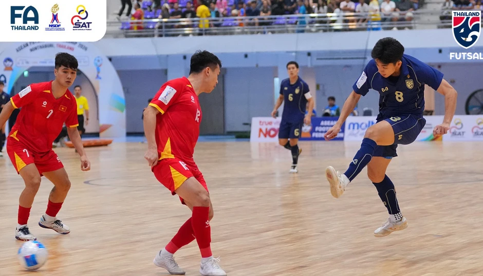 Xác định 2 cặp đấu bán kết futsal Đông Nam Á 2026 Xác định 2 cặp đấu bán kết futsal Đông Nam Á 2026
