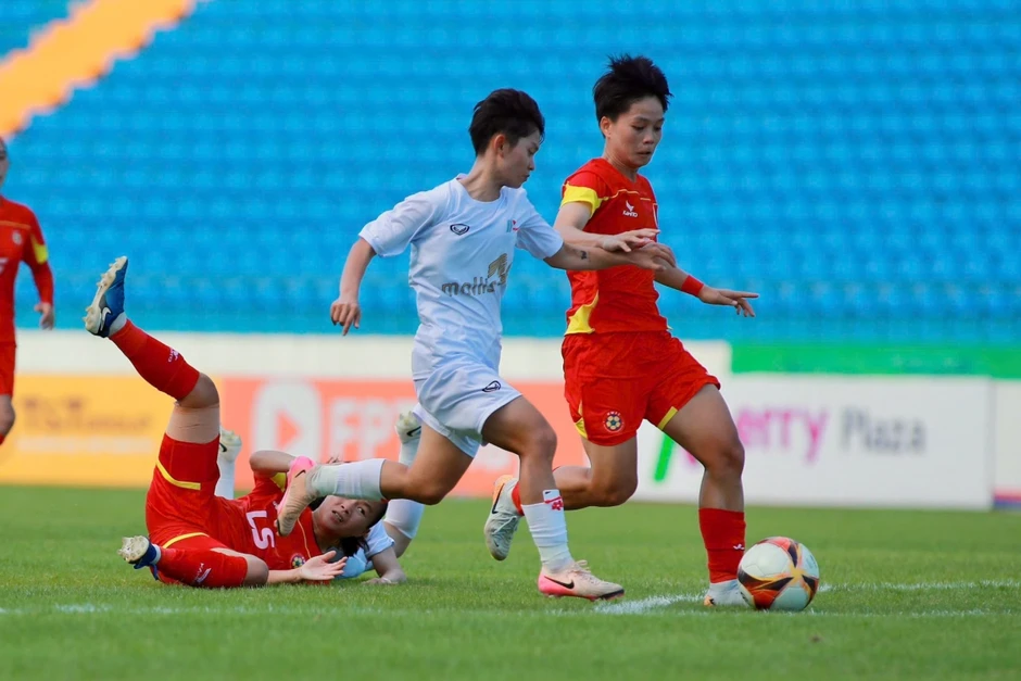 Xác định 2 đội vào chung kết giải bóng đá nữ Cúp Quốc gia 2026 Xác định 2 đội vào chung kết giải bóng đá nữ Cúp Quốc gia 2026