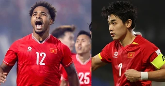 Xuân Son và Đình Bắc bất ngờ sát cánh ở tuyển Việt Nam