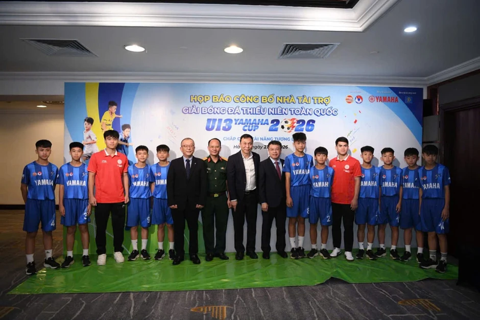 47 đội bóng tranh tài ở Giải Bóng đá Thiếu niên toàn quốc U13