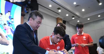 47 đội bóng tranh tài ở Giải Bóng đá Thiếu niên toàn quốc U13