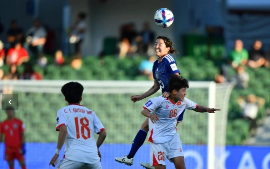 AFC khen ngợi Khổng Thị Hằng dù tuyển nữ Việt Nam thua đậm Nhật Bản AFC khen ngợi Khổng Thị Hằng dù tuyển nữ Việt Nam thua đậm Nhật Bản