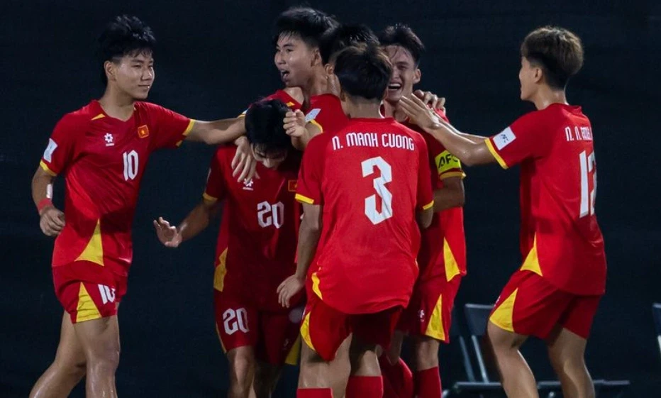 AFC nhận định về cơ hội tiến vào tứ kết giải châu Á của U17 Việt Nam