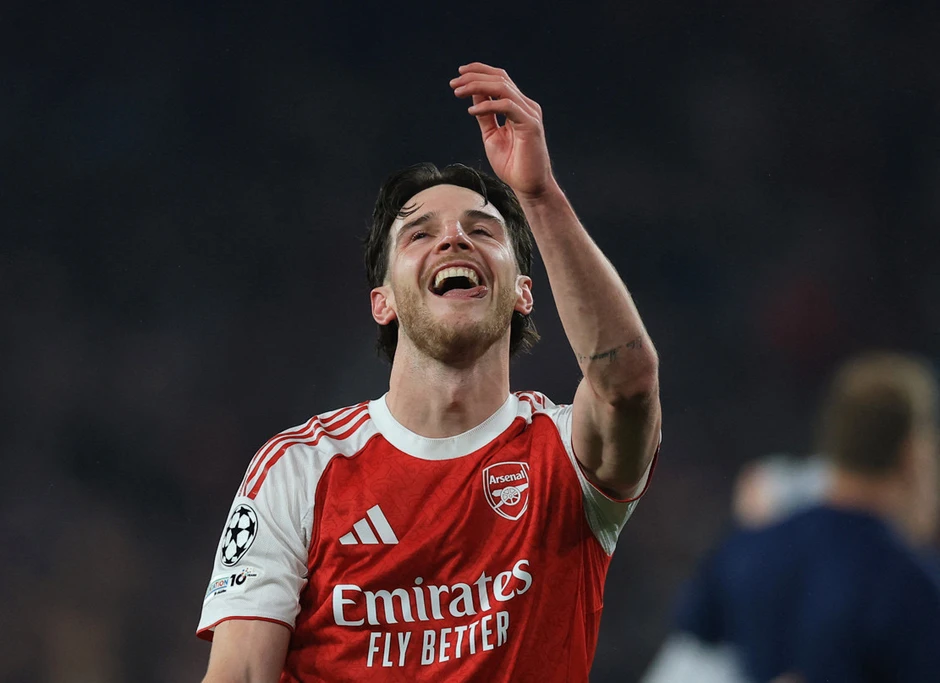 Arsenal ăn mừng phấn khích chưa từng có khi vào chung kết C1 Arsenal ăn mừng phấn khích chưa từng có khi vào chung kết C1