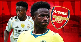Arsenal lên kế hoạch chấn động chiêu mộ Vinicius Jr