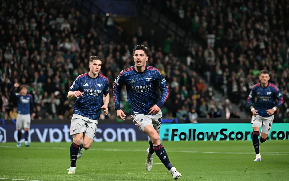 Arsenal thắng nghẹt thở Sporting, rộng cửa vào bán kết Champions League Arsenal thắng nghẹt thở Sporting, rộng cửa vào bán kết Champions League