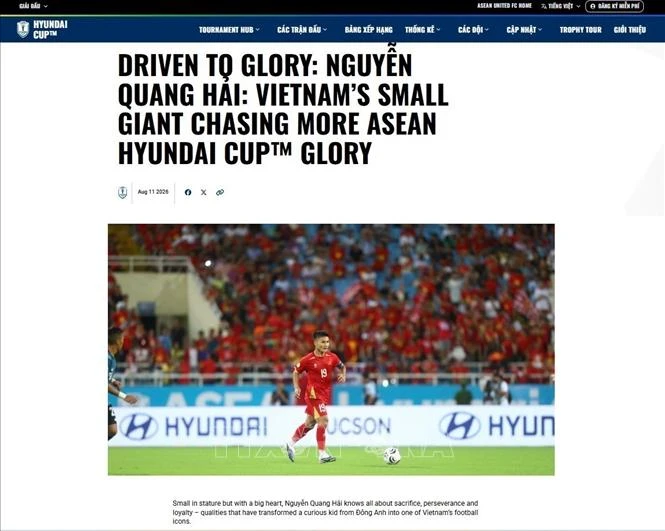 ASEAN Cup 2026: Hành trình thủ lĩnh của người hùng Quang Hải