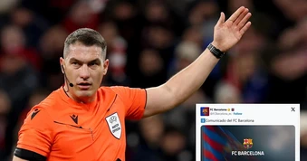 Barcelona kiện trọng tài lên UEFA sau trận thua Atletico tại Champions League