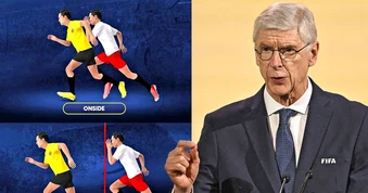 Chủ nhà World Cup 2026 đưa vào vận hành luật việt vị mới của Arsene Wenger