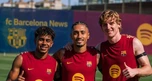 Chưa có bàn thắng, Anthony Gordon vẫn chiếm trọn cảm tình ở Barca