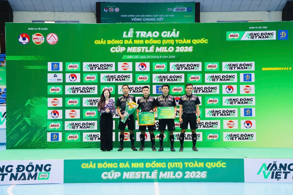 CLB Hà Nội lần đầu vô địch Giải bóng đá U11 toàn quốc