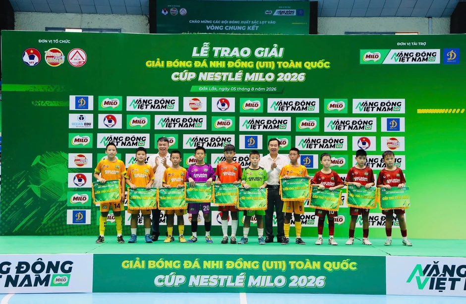 CLB Hà Nội lần đầu vô địch Giải bóng đá U11 toàn quốc