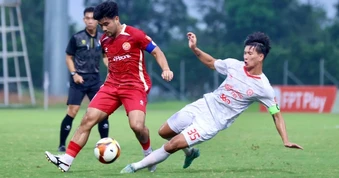CLB Hà Nội và Thể Công Viettel giành vé vào bán kết giải U21 Quốc gia 2026