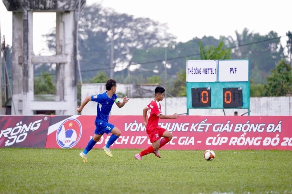Đà Nẵng thắng HAGL, Thể Công Viettel hòa PVF tại giải bóng đá U17 quốc gia Đà Nẵng thắng HAGL, Thể Công Viettel hòa PVF tại giải bóng đá U17 quốc gia