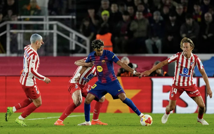 Đánh bại Atletico Madrid, Barcelona vuột tấm vé dự chung kết Cúp Nhà vua Đánh bại Atletico Madrid, Barcelona vuột tấm vé dự chung kết Cúp Nhà vua