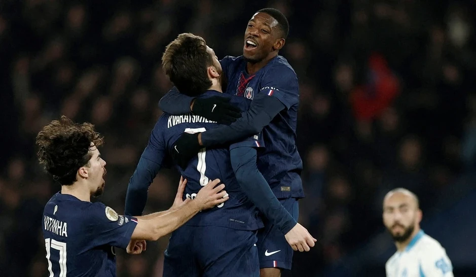 Dembele lập cú đúp, PSG hủy diệt đội bóng của Greenwood 5-0 Dembele lập cú đúp, PSG hủy diệt đội bóng của Greenwood 5-0