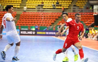 Đội tuyển futsal Việt Nam thắng bùng nổ ngày ra quân Cúp Đông Nam Á