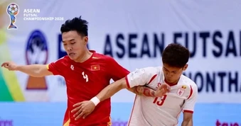 Đội tuyển futsal Việt Nam thắng đậm Myanmar tại giải vô địch Đông Nam Á