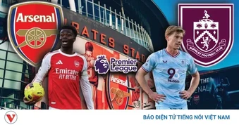Dự đoán kết quả và đội hình ra sân trận Arsenal vs Burnley vòng 37 Ngoại hạng Anh