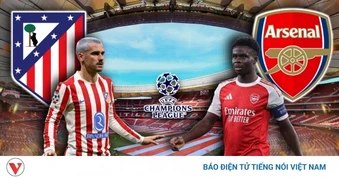 Dự đoán kết quả và đội hình ra sân trận Atletico vs Arsenal bán kết Cúp C1 châu Âu