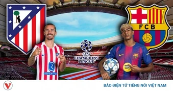 Dự đoán kết quả và đội hình ra sân trận Atletico vs Barca tứ kết Cúp C1 châu Âu