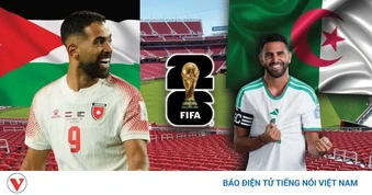 Dự đoán kết quả và đội hình ra sân trận Jordan vs Algeria bảng J World Cup 2026