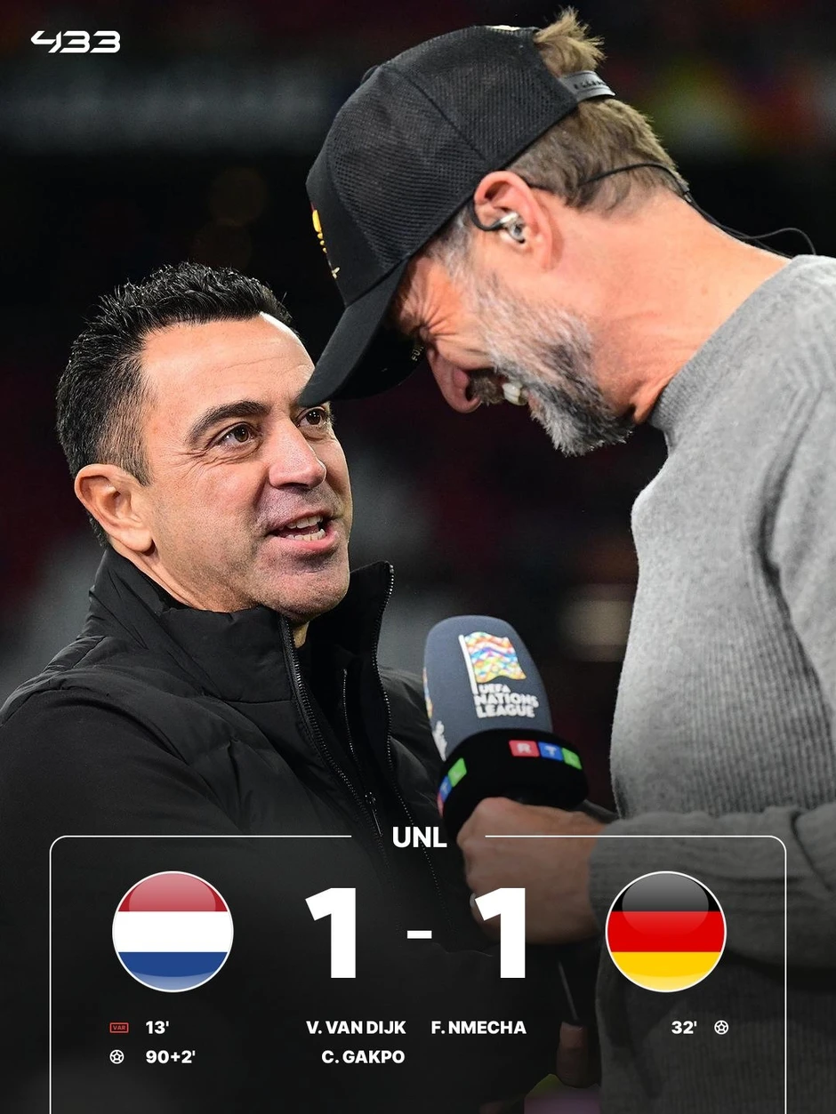 Đức rơi chiến thắng trước Hà Lan ngày ra mắt Jurgen Klopp Đức rơi chiến thắng trước Hà Lan ngày ra mắt Jurgen Klopp