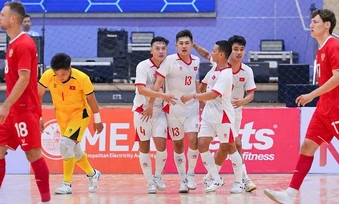 Futsal Việt Nam gây bất ngờ, cầm hòa Nga trong trận cầu mãn nhãn