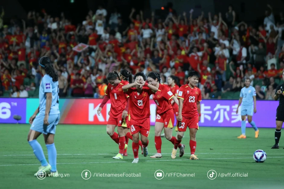 Giải bóng đá nữ châu Á 2026: Đội tuyển Việt Nam giành 3 điểm quý giá ngày ra quân Giải bóng đá nữ châu Á 2026: Đội tuyển Việt Nam giành 3 điểm quý giá ngày ra quân
