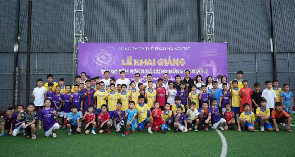 Hà Nội FC: Phát triển bóng đá cộng đồng, bồi dưỡng tài năng tương lai