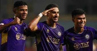 Hai Long toả sáng, Hà Nội FC thắng đậm SL Nghệ An