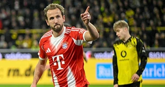 Harry Kane tái hiện kỳ tích khi Bayern Munich thắng nghẹt thở Dortmund