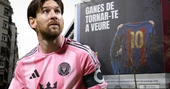 Hình ảnh Messi bị lạm dụng "không phép" ở cuộc tranh cử Chủ tịch Barca