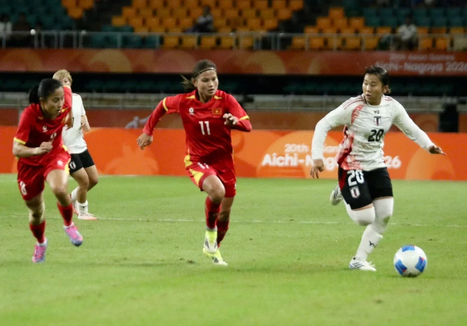 HLV Hoàng Văn Phúc: "Chúng tôi không thể ngăn Nhật Bản ghi nhiều bàn thắng"