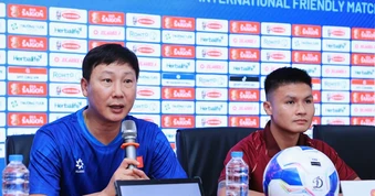 HLV Kim Sang-sik: Trận gặp Myanmar là bài kiểm tra cuối trước ASEAN Championship 2026